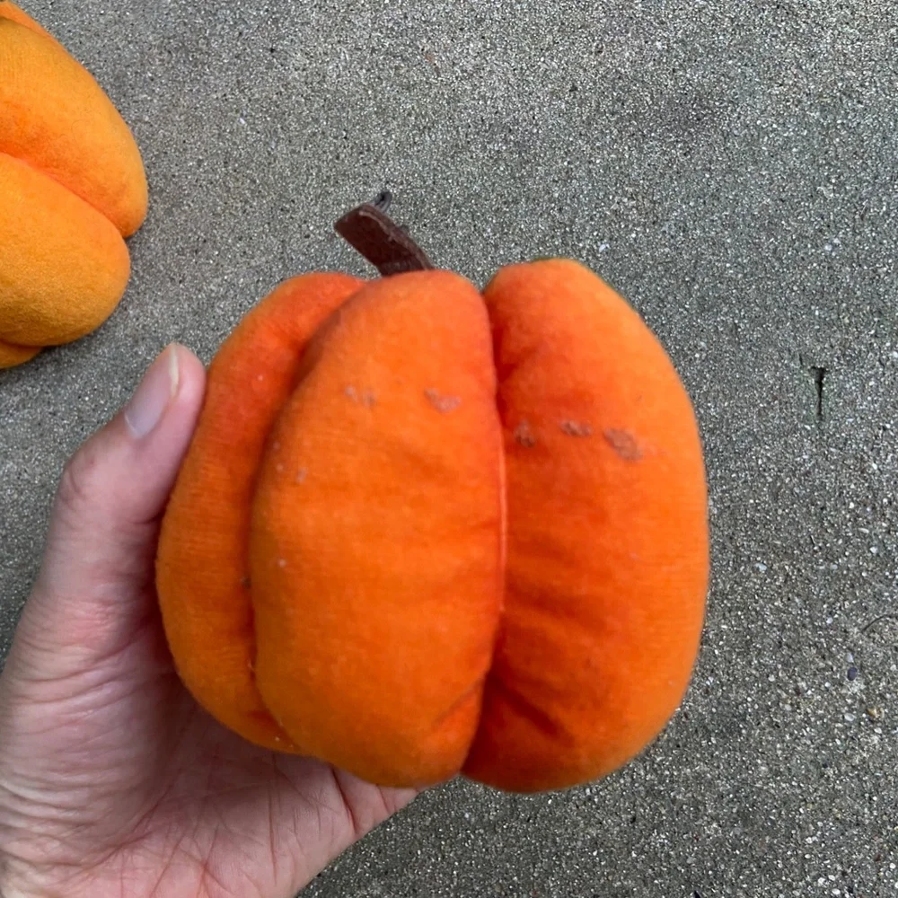 9 ITEMS! Autumn Thanksgiving Collection  Scarecrows Dan Dee Collector's Pumpkins